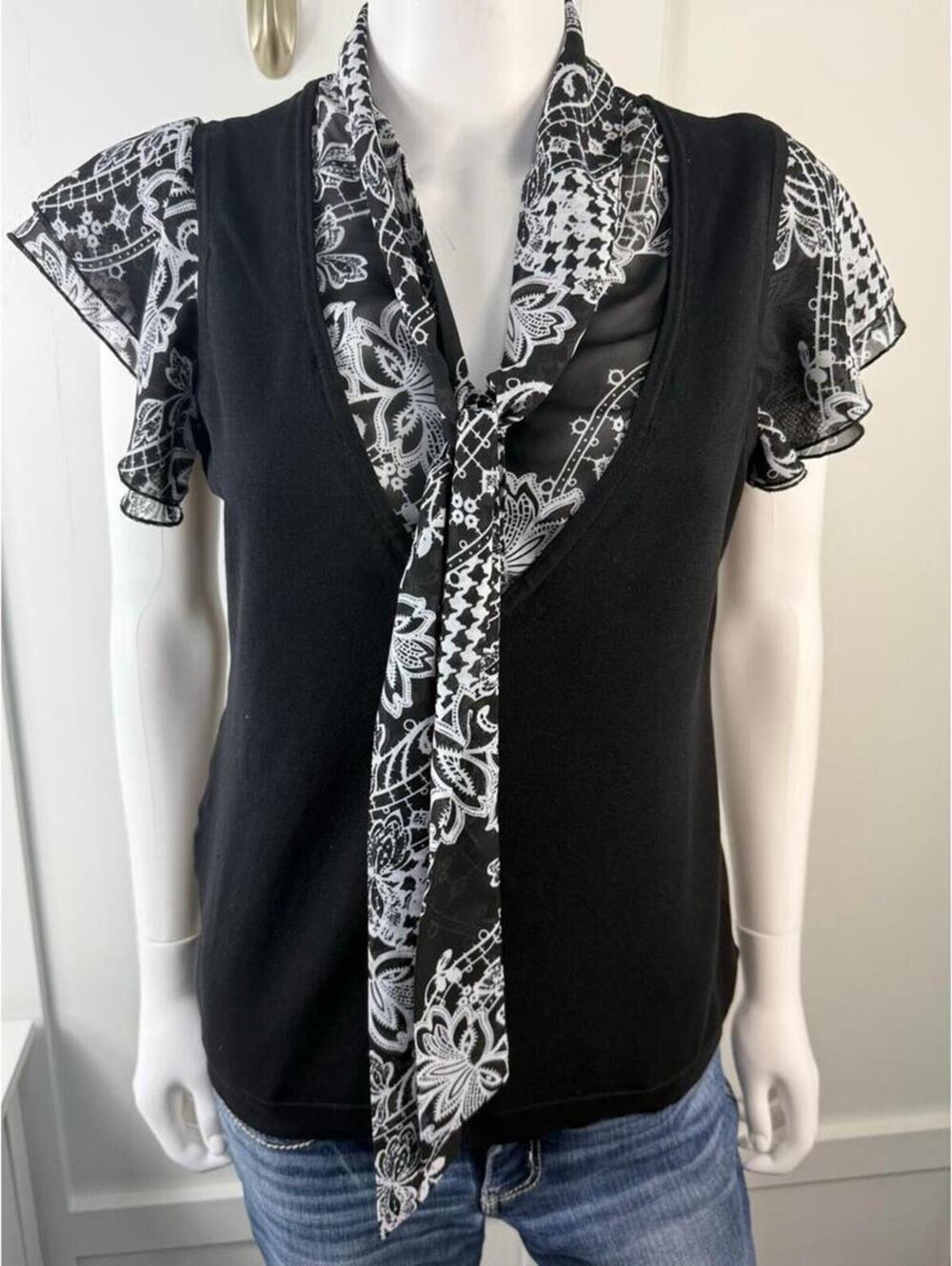 Cute Style & Co Top Size M